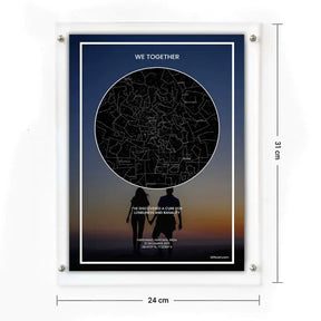 Personalized Sky Star Map For a Special Moment Together
