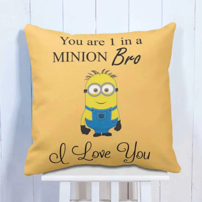 You are one in Minion Bro Cushion