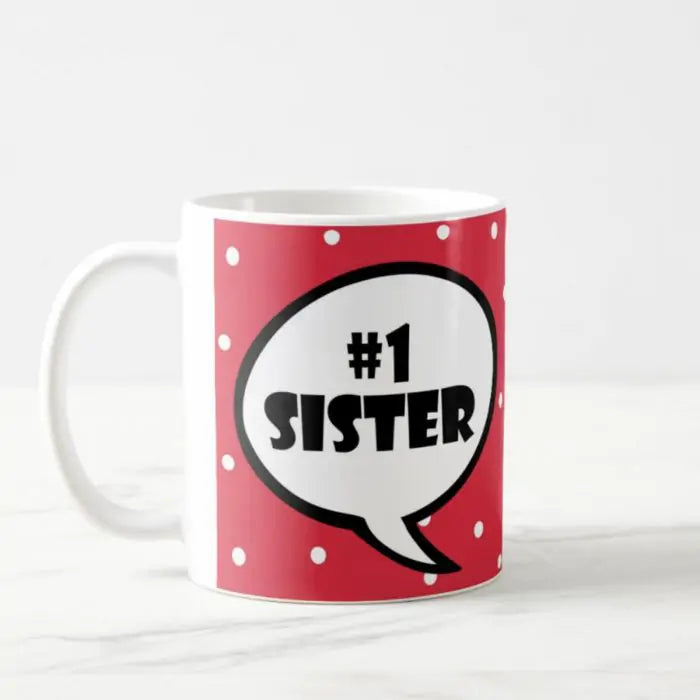 Number One Sibling Mug