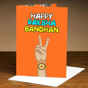 Personalised Happy RakshaBandhan Card-1