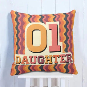 No 1 Daughter Cushion