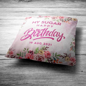 My Sugar Happy Birthday Cushion