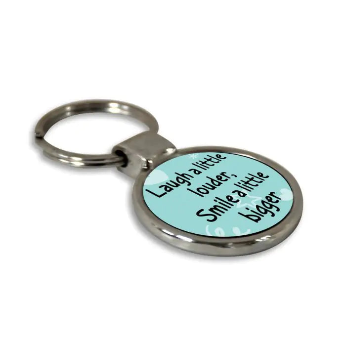 Amazing Co-Worker Round Metal Keychain-4