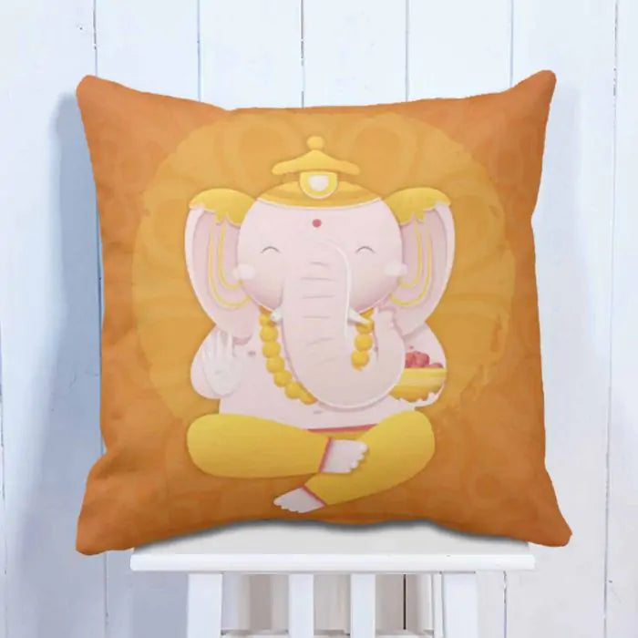Sitting Bala Ganesha Cushion