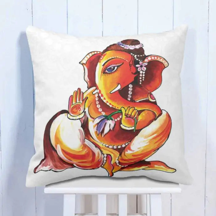 Ganesha Blessings Cushion