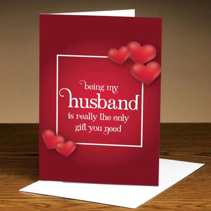 Personalised The only Gift You Need Card-1