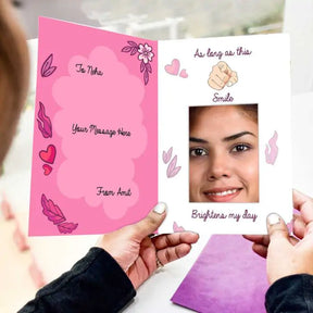 Personalised Better World Mirror Card