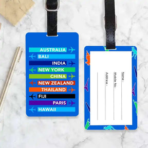 Personalised Travel Bug Luggage Tag