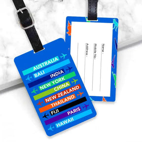 Personalised Travel Bug Luggage Tag