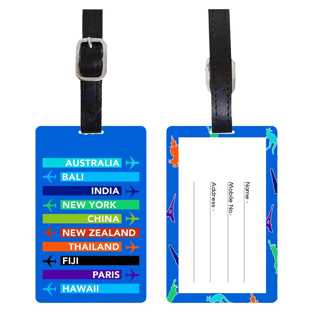 Personalised Travel Bug Luggage Tag