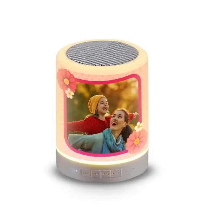 Personalised Dear Mom Photo LED Bluetooth Speaker-1