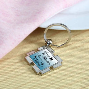 Always my Brother Forever my Friend Metal Keychain