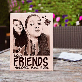 Friendship Day Personalized Wooden Gift for Best Friend