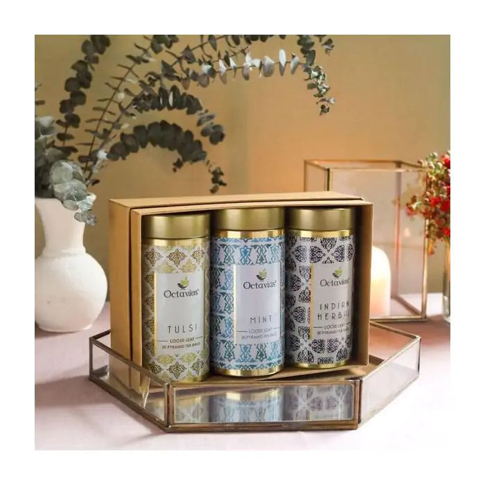 Gourmet Tea Collection-Uplifting Tea Infusions (3 Tins)