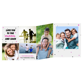 Personalised Trifold Photo Greeting Card