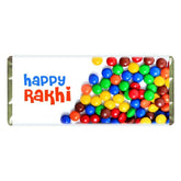 Personalised Happy Rakhi Choco Bar