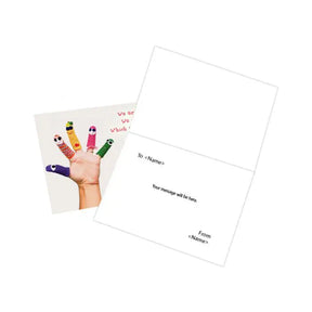 Personalised Friendship Message Card