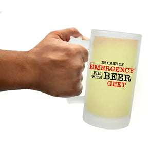 Personalised Emergency Beer Mug