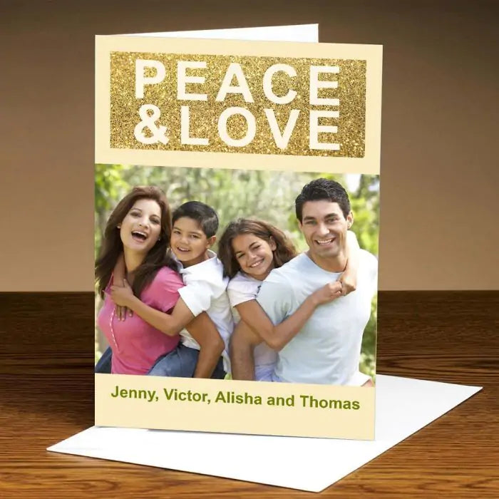 Personalised Family Greeting Card