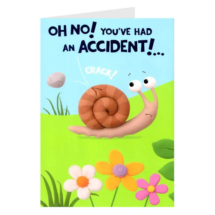Personalised Get Well Soon From An Accident Card-1