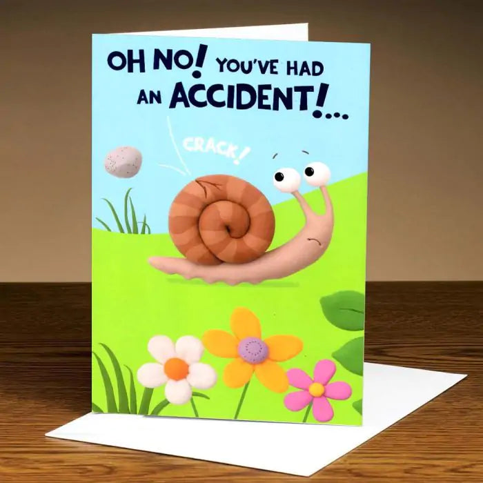 Personalised Get Well Soon From An Accident Card-2