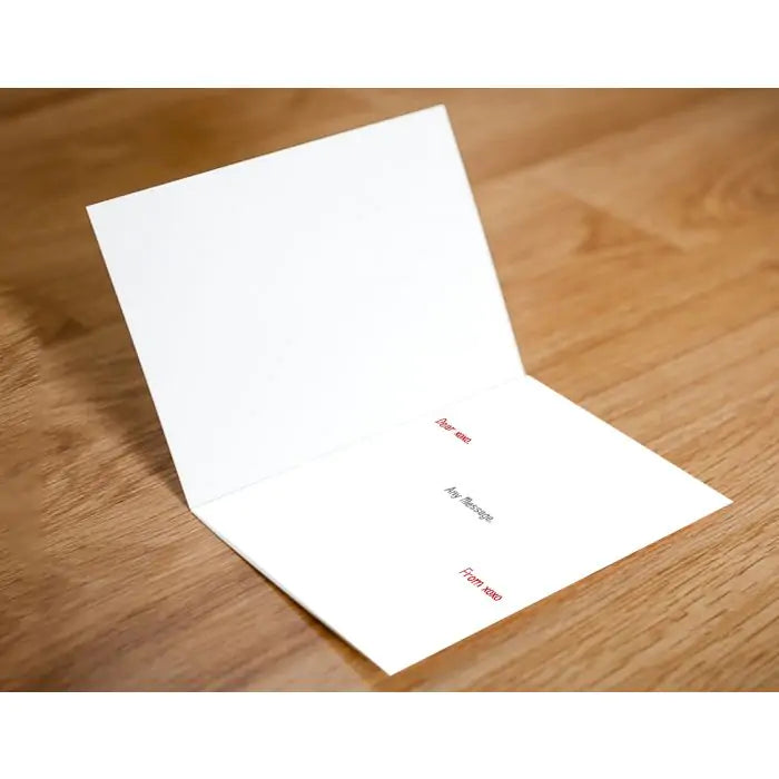 Personalised Perfect I Miss You Card For Husband