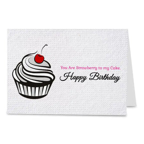 Personalised Cupcake Birthday Card