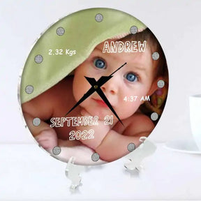 Personalised Birthdate Clock