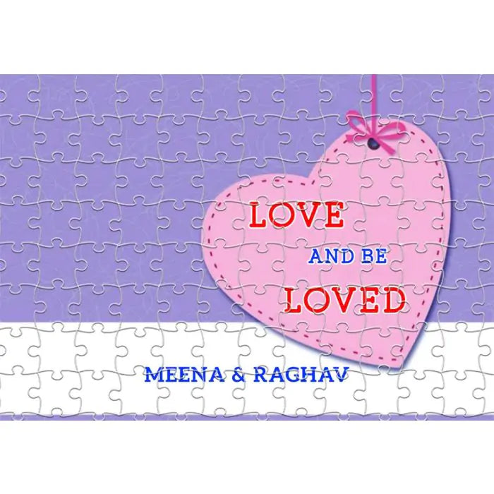Personalised Be Loved Puzzle-2
