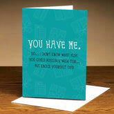 Personalised Cheeky I Love You Card!
