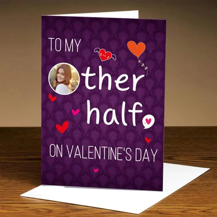 Personalised To You Valentine Card