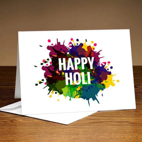 Fun With Colours Holi Card