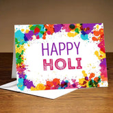 Pretty Kaleidoscope Of Colours Holi Card