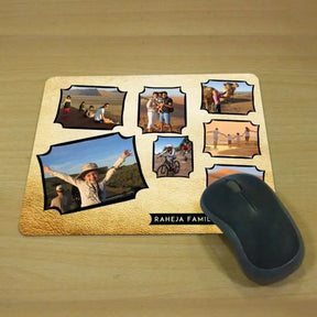 Personalised Family Pics Mouse Pad