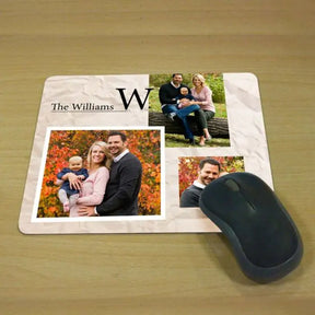 Personalised Family Photos Mouse Pad