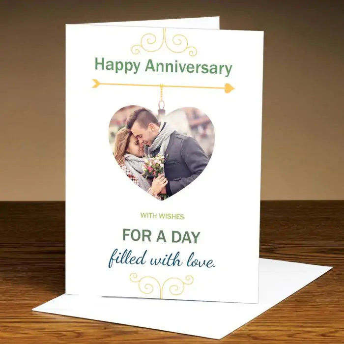 Personalised Day Of Love - Anniversary Card