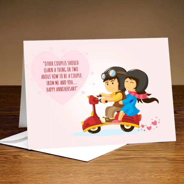 Personalised Couple Advice - Anniversary Card