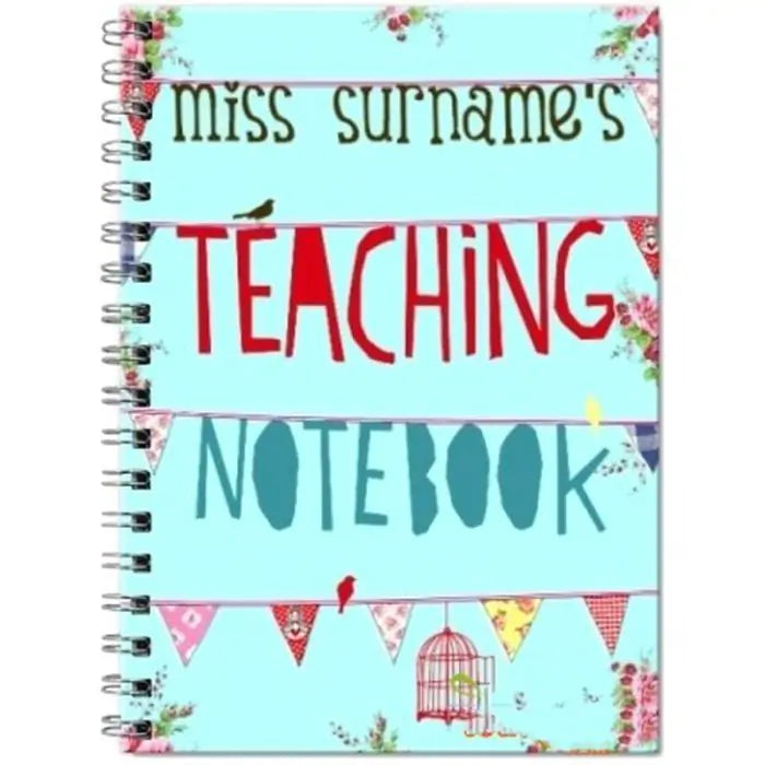 Personalised Notebook - Belle Vue Teacher