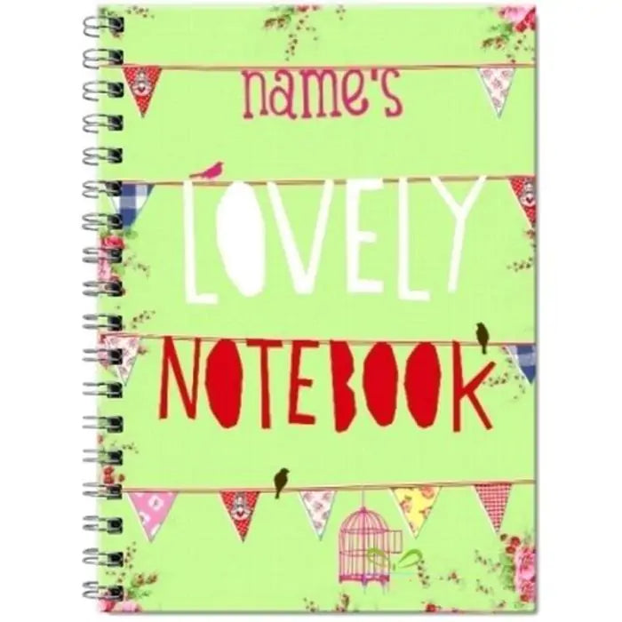Personalised Notebook - Lovely