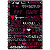 Personalised Notebook - Gorgeous