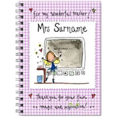 Personalised Notebook - Wonderful Teacher