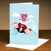Personalised Super Father's Day Card