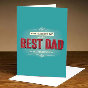 Personalised Most Awesome Dad's Day Card