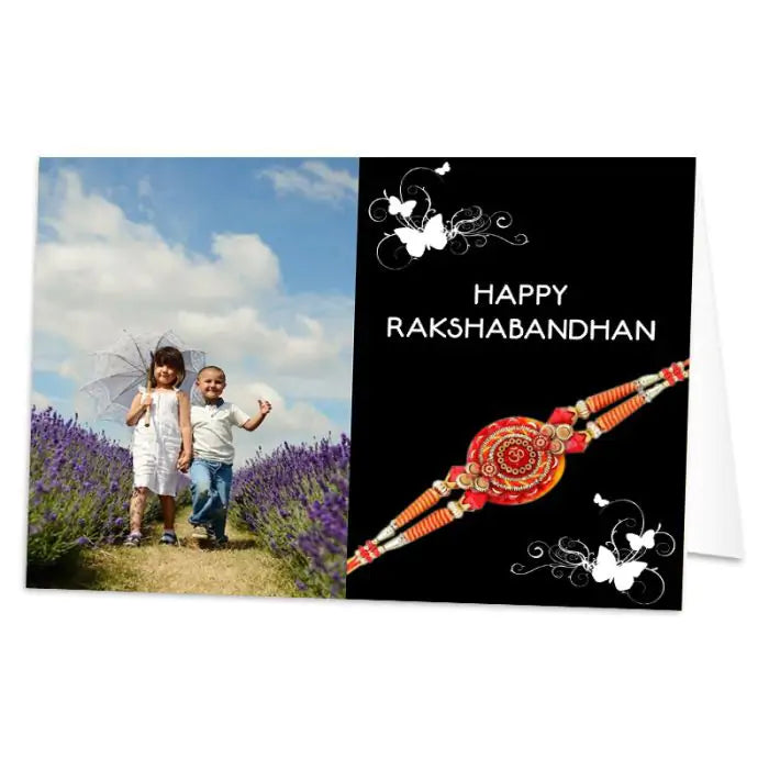 Personalised Rakshabandhan Greetings Card