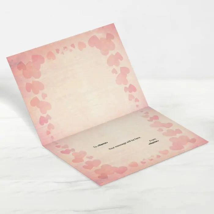 Personalised Love Birthday Greeting Card