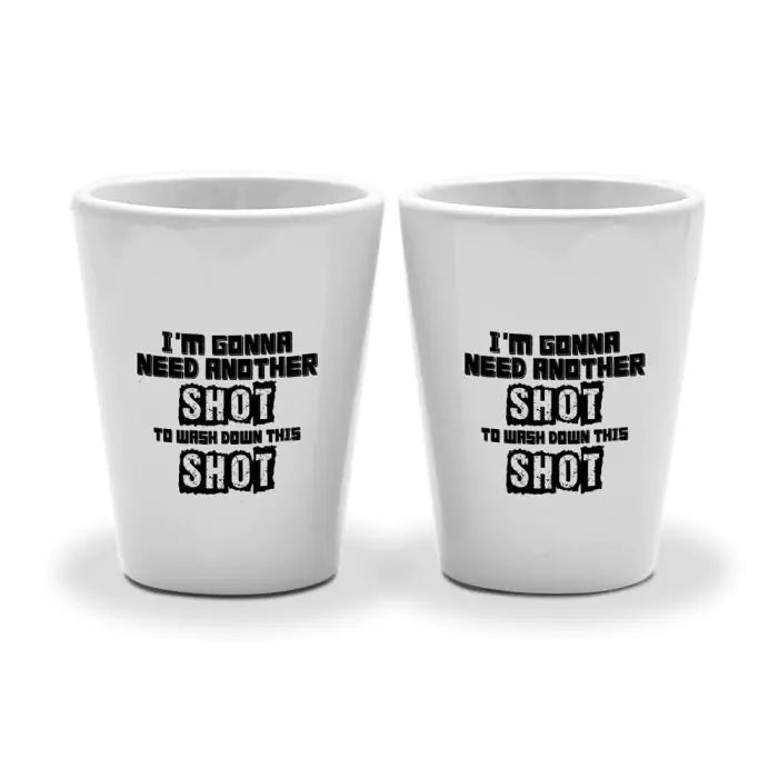 Set Of 2 - Another One Shot Glasses