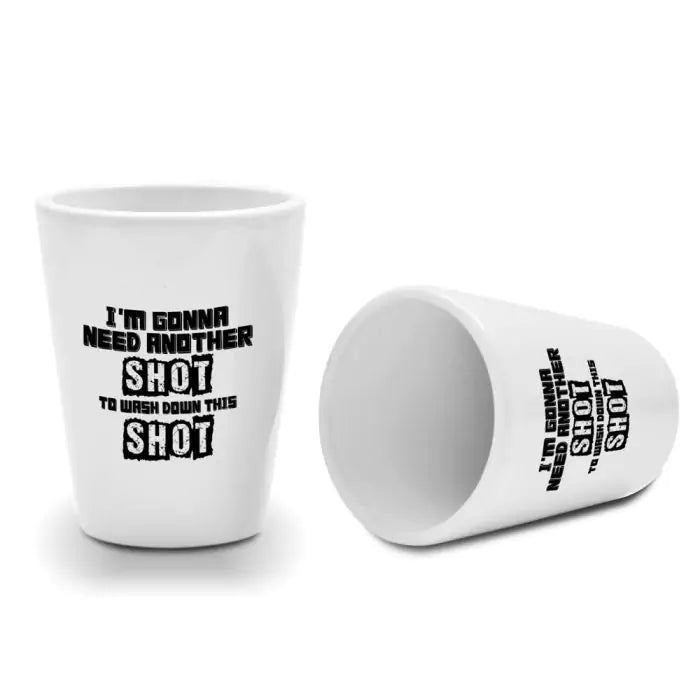 Set Of 2 - Another One Shot Glasses