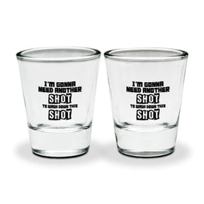 Set Of 2 - Another One Shot Glasses