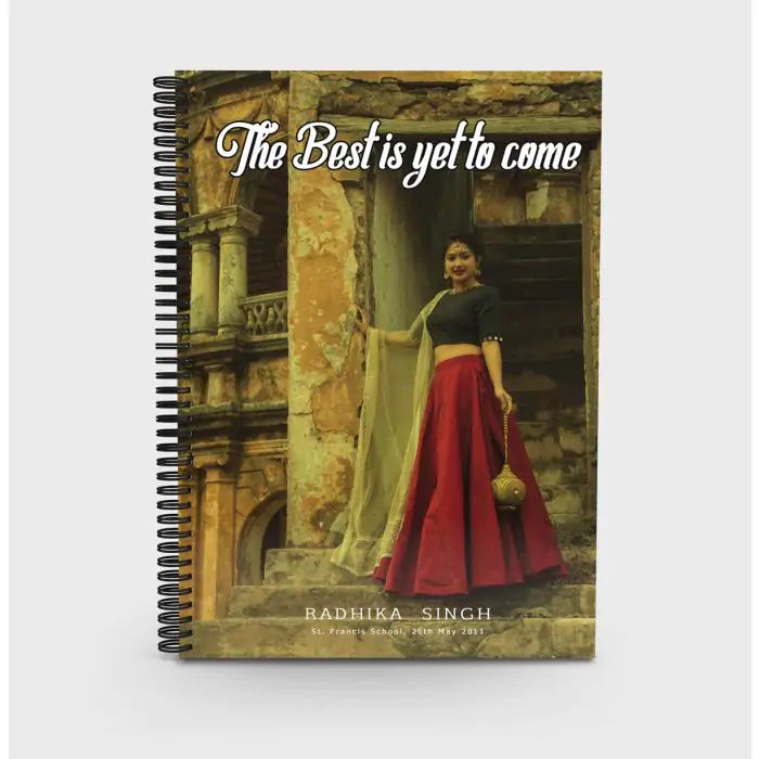 Best Is Yet To Come Personalised Notebook-1