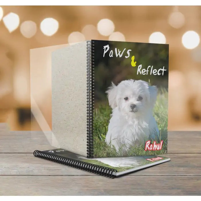 Paws and Reflect Personalised Notebook-2